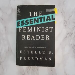 The Essential Feminist Reader Paperback Used Book College University Essays